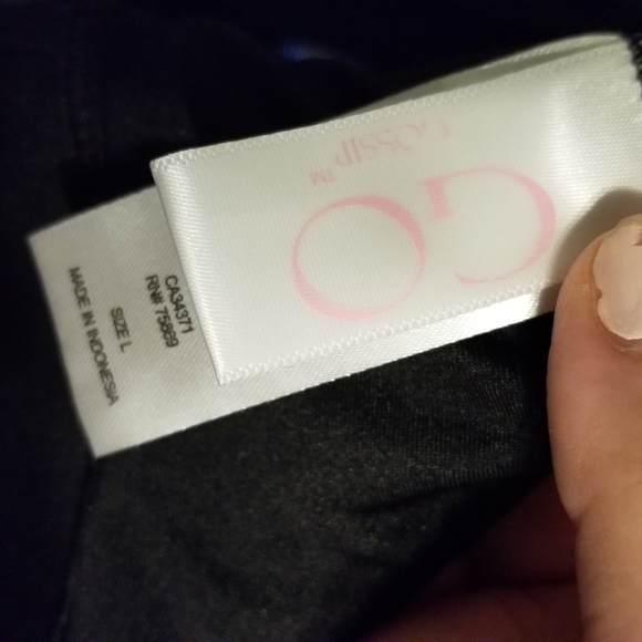 Go by Gossip Tankini Swim Top SZ L NWT - Picture 4 of 7